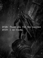 2018 Thank you for the lessons. 2019 I am ready